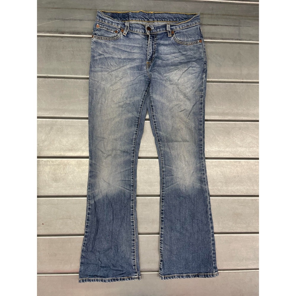 Levis 529 Jeans Womens‎ 30X32 Blue Medium/Light Wash Denim Bootcut Low Rise